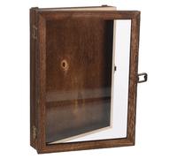 Scatola per campioni Vetrina in legno Vetrina per fiori secchi Vetrina per