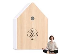 Scatola per canto per uccelli con rilevatore di movimento, coltiva il sentimento, rilassa l' , adatta per bagno, spa, camera degli ospiti, unità altoparlante, toilette e luogo di svago, scatola di