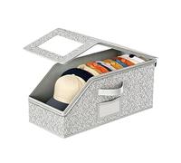 Scatola per Cappelli - Contenitore Pieghevole Portatile,Porta Cappelli Da Cowboy | Per Accessori Giocattoli Sciarpe Casa Armadio Dormitorio Appartamento Camera Da Soggiorno Camera Dei Bambini