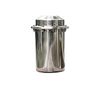 Scatola per capsule del tempo in acciaio inossidabile, contenitore impermeabile anticorrosione per ricordi del bambino, regalo di laurea perfetto per ricordi futuri e occasioni speciali