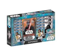 Scatola per carte collezionabili Topps Wars SuperBox 2025, cromata