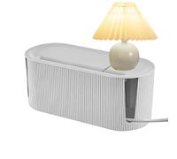 Scatola per cavi | Organizzatore Cavi Management | Multiple Desk Socket Case Safe Conservation per adattatore e caricatore Design Saving Design con coperchio resistente per uso domestico