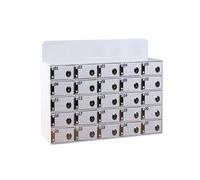 Scatola per cellulare con varie specifiche di piccole dimensioni, pronta all'uso, protegge la tua privacy, 80 slot disponibili (A-25slots)
