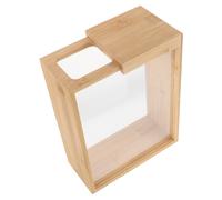 Scatola per cereali in bambù: distributore ermetico per alimenti - Contenitori