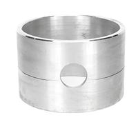 Scatola per Colata in Sabbia, Lega di Alluminio Mutifuctional Piccolo Stampo per Colata di Gioielli in Metallo Fai da Te Delft Casting Sandbox Forma Cilindrica Stampo per Colata