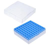 Scatola per Congelatore Crioviale in Plastica Griglia Numerata | Contenitore per Provette da Laboratorio, Scomparti Multipli, Gestione Ordinata, per Procedure e Freddo