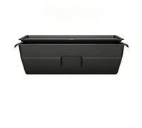Scatola per console per Tesla Model Y Juniper 2025-2026, scatola portaoggetti con coperchio in TPE, nero, 37,5 x 19 x 10,5 cm, organizer per sedile anteriore, accessori per auto (Front box and covers)