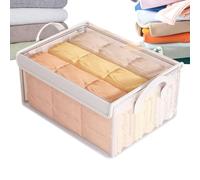Scatola per coperte, con coperchio trasparente, organizer per vestiti, multifunzione, impilabile, , per traslochi, camera da , armadio, imballaggio da viaggio