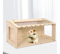 Scatola per cova di polli, habitat per criceti, nido quaglie, gabbia