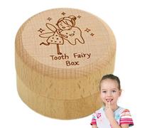 Scatola per denti da latte | Scatola creativa per i ricordi dei denti in legno | Scatola per denti caduti | Scatola per la memoria dei denti | Salvadenti per regalo di compleanno per baby shower