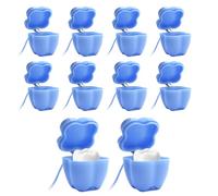 Scatola per denti in latte, 10 ricordi colorati, custodia per conservare i primi denti per tuttini, per compleanno, Natale, organizzazione, collezione di ragazze per bambini