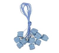 Scatola per dentini per bambini, 10 pezzi, a forma di dentino, graziosa collezione salva-denti, organizer per ricordi per bambini, per conservare la casa e i viaggi a scuola