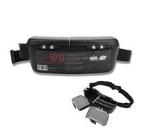 Scatola per esca di pesca, 26x9,5x9 cm/10.2x3.7x3.5 pollici di pesca a backle con cintura regolabile kit di stoccaggio di pesci portatile per esche per esche