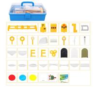 Scatola per esperimenti di ottica fisica, strumenti didattici e di apprendimento