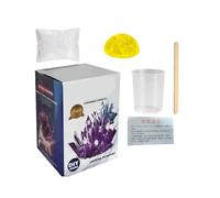 Scatola per esperimenti scientifici - Laboratorio di formazione dei minerali con guida illustrata sugli ingredienti chimici, supporta le capacità di risoluzione dei problemi di esplorazione geologica