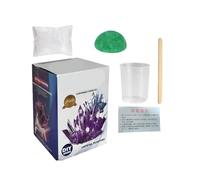 Scatola per esperimenti scientifici - Laboratorio di formazione dei minerali con guida illustrata sugli ingredienti chimici, supporta le capacità di risoluzione dei problemi di esplorazione geologica