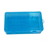 Scatola per filo da cucito a 42 scomparti, ideale per fai da te e appassionati di cucito a casa (blu)