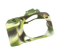 Scatola per Fotocamera Protettiva in Silicone, Morbida per Riprodurre la Copertura dell'apertura della Fotocamera in Silicone della Chiave della Macchina per Sparare all'aperto (Mimetico)