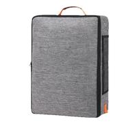 Scatola per gatti portatile - lettiera pieghevole con coperchio - WC per gatti con cerniera per viaggi Educazione indoor giocattolo angolo esterno campeggio auto hotel viaggi in auto