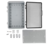 Scatola per giunzione elettrica impermeabile Cover a prova di intemperie Project Box IP67 ABS in plastica ABS con piastra di montaggio per applicazioni marine elettroniche per