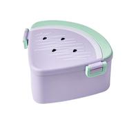 Scatola per il pranzo staccabile, contenitore per alimenti con coperchio, contenitore portatile Buket | 15,5 x 15,5 x 8 cm, contenitore per il pranzo per a pelo, attrezzatura da