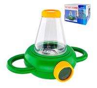 Scatola per Insetti d'ingrandimento,Visore per Insetti, Box Insetti con Ingranditore Insetti,Barattolo Osserva Insetti,Contenitore per Insetti per Adulti e Bambini