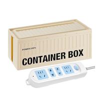 Scatola per la gestione dei cavi - Scatola per cavi | Conservazione per multiple | Grande per nascondere le regolette, antipolvere con dissipazione del calore, protegge bambini e animali domestici