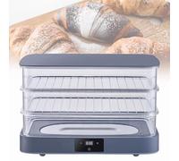 Scatola per la lievitazione del pane domestico, macchina elettrica per la lievitazione dell'impasto da 40 litri, temperatura regolabile, controllo del tempo e dell'umidità, per uso domestico