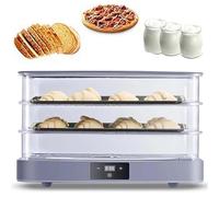 Scatola per la lievitazione del pane professionale da 40 litri, lievitatore per impasto a temperatura regolabile per uso domestico - Fermenta pizza, lievito madre, yogurt, natto, sapone - Lievitazio
