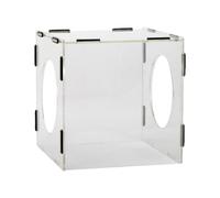 Scatola per la polvere di macinazione, copertura acrilica per lucidatrice elettrica, contenitore trasparente con design sigillato, strumenti da officina per smerigliatura, lucidatura, levigatura e