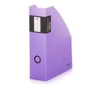 Scatola per l'archiviazione delle riviste viola
