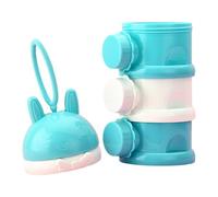 Scatola per latte in polvere, dispenser per latte in polvere | Contenitore per snack per bambini 3 strati,Tanica per latte antigoccia, contenitore per latte in polvere, scatola per formule per attiv