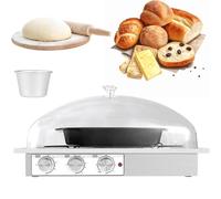 Scatola per Lievitazione Impasto, Macchina Elettrica per Lievitazione Impasto Del Pane, Temperatura Regolabile 24~54°c, Kit Di Strumenti per Preparazione Pane Con Pasta Madre 590*430*300mm