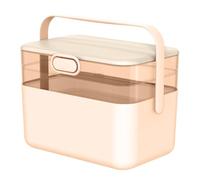 Scatola per medicinali antipolvere, organizer per medicinali, Scatola portatile per medicinali a tre strati per medicina di famiglia - Pillole per armadietto dei medicinali Organizer per la casa