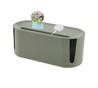 Scatola Per Ordinare Cavi, Scatola Di Stoccaggio Cavi ABS Scatola Di Gestione Cavi Resistente All'usura Con 8 Prese Nascoste, Organizzatore Ordinato Power Stripe Per Nascondere Televisori, Com