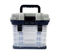 Scatola Per Organizzatori Di Tacle - Sedili E Cinghie Imbottiti | Tocco Box Sull'esca Da | Contenitori Per Scatole Per Alloggiamento Organizzatore | Tracolla Di Stoccaggio Trasporto Con