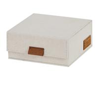 Scatola per orologio Love It Store It in lino per 6-8 orologi beige