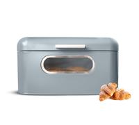 Scatola Per Pane In Metallo Con Finestra Scorrevole