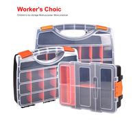 Scatola per parti di attrezzi Scatola per parti portatili Scatola per attrezzi hardware Scatola di plastica Custodia per organizer per viti multiscomparto