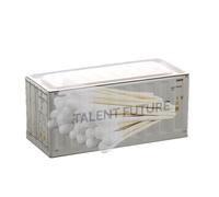 Scatola per pastelli, elegante astuccio in metallo, contenitore compatto in metallo, piccola scatola di latta portatile, design leggero, ideale per scuola, attrezzi, bambini, amici e