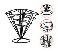 Scatola Per Patatine Fritte Bancarella Di Coni Titolare Pazzi Francesi Delle