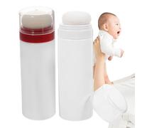 Scatola per polveri con soffietto - Valigetta vuota portatile per cuscinetti per trucco, cosmetico con coperchio a, sensore per il tocco del viso, pratico supporto di ricarica per la