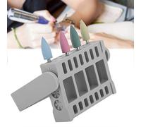 Scatola per punte da trapano, scatola da 16 pezzi per punte per trapano Porta contenitore per contenitore Scatola per smalto per unghie Testa per smerigliatrice, Organizzatori e(# 1)