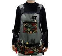Scatola per riporre, Grembiule da lavoro, grembiule portautensili di alta qualità con tasche portautensili, grembiule da lavoro in tessuto Oxford for casa, cucina, artigianato, giardino, patio