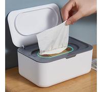 Scatola per salviette umide, scatola per salviettine umidificate per bambini, con guarnizione in gomma, design sigillato, antipolvere, efficace protezione della carta igienica umida, per casa e