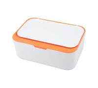 Scatola per salviette umidificate con coperchio in gomma per ufficio, bagno, auto, casa, porta fazzoletti, guarnizione igienica in Pp per - Dispenser di salviette per bambini compatto 19 x 13 x 7. per