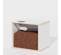 Scatola per scavare per criceti, contenitore scavare sabbia topi, lemming,