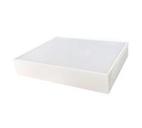 Scatola per scheda lightbox a LED visualizzatore di foto, spina americana (bianc