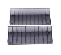 Scatola per schede di Gioco da 2 Pezzi Staffa di archiviazione per CD di Gioco ad Alta capacità Compatibile con/SLIM/PRO