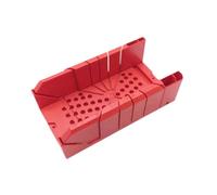 Scatola per sega troncatrice per taglio del legno a mano, strumento da giardino, strumento hardware per taglio angolare, per taglio fai da te rami da esterno rosso 30,5 - 31,8 cm, rosso con asta